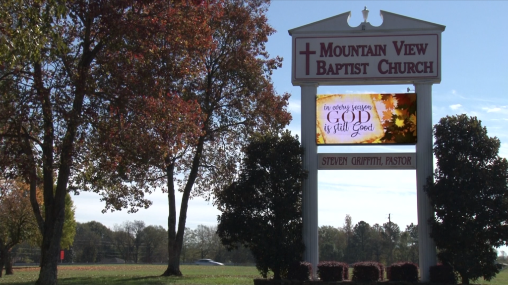 Mountain View Baptist SIgn
